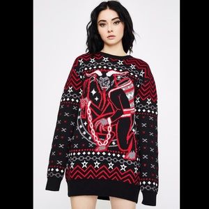 Killstar Krampus Sweater RARE sold out NWOT